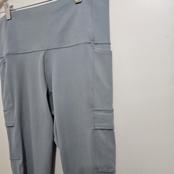 Athleta Salutation Cargo 7/8 Tight GREEN 1X - Picture 8 of 13